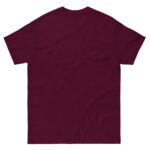 unisex-classic-tee-maroon-back-66c60fc605624.jpg